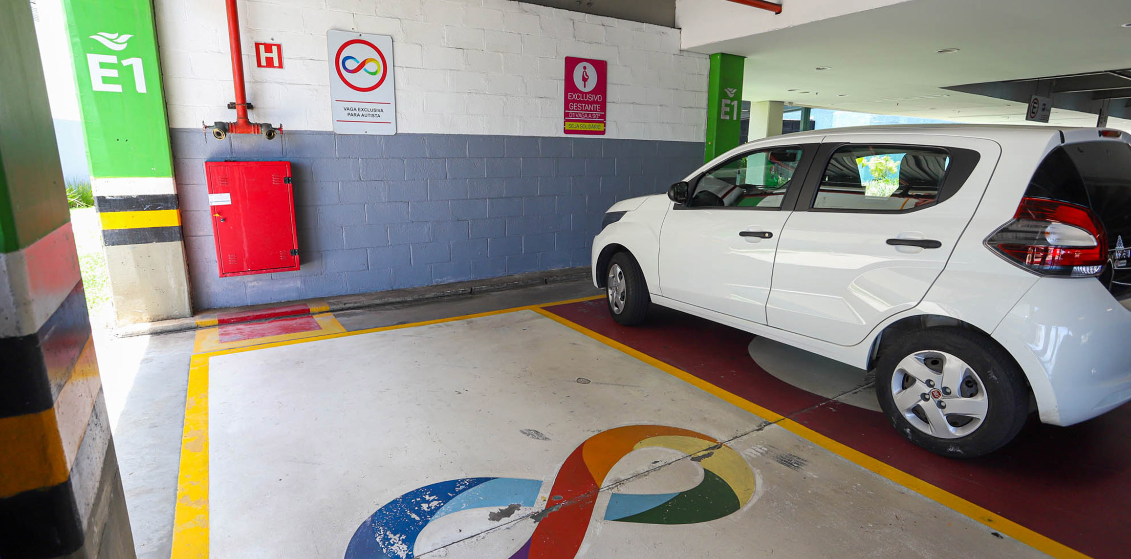 Vagas de estacionamento exclusivas